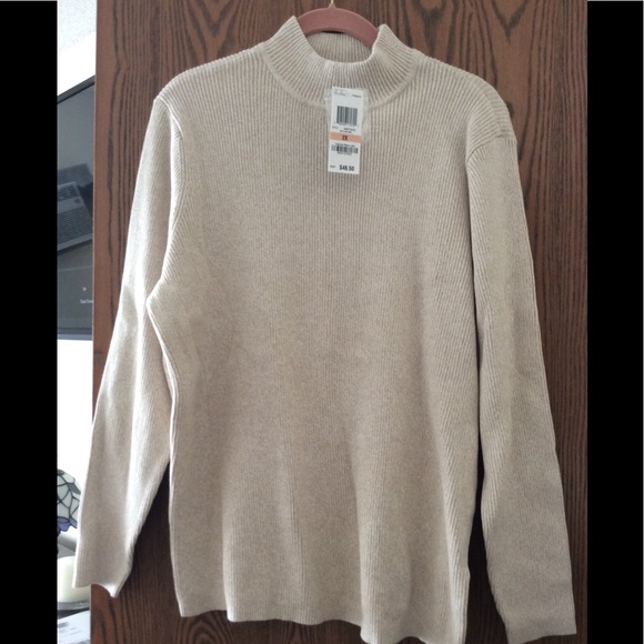 karen scott mock turtleneck sweater